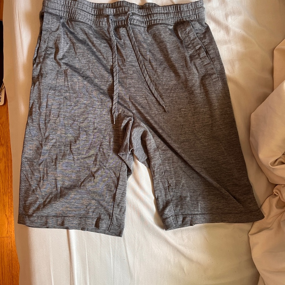Men's Gray Casual Shorts